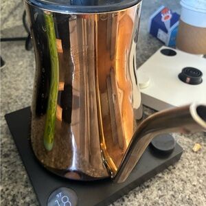 Copper Gooseneck Electric Kettle - Stylish Pour-Over Kettle fellow